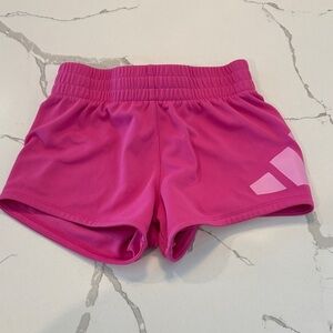 adidas Women's Bright Pink Athletic Shorts